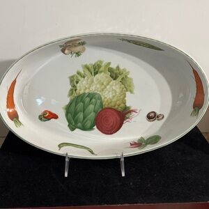 Vintage French Pottery Casserole Pate Terrine Gratin  Le Faune  Louis Lourioux